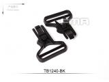 FMA Goggle Swivel Clips 1.5" bk TB1240-BK